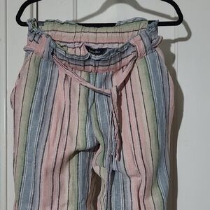LuLaRoe Multicolor Striped Pants
